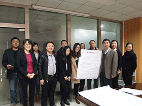 广州大禹公司举行“新年倡议”签名活动